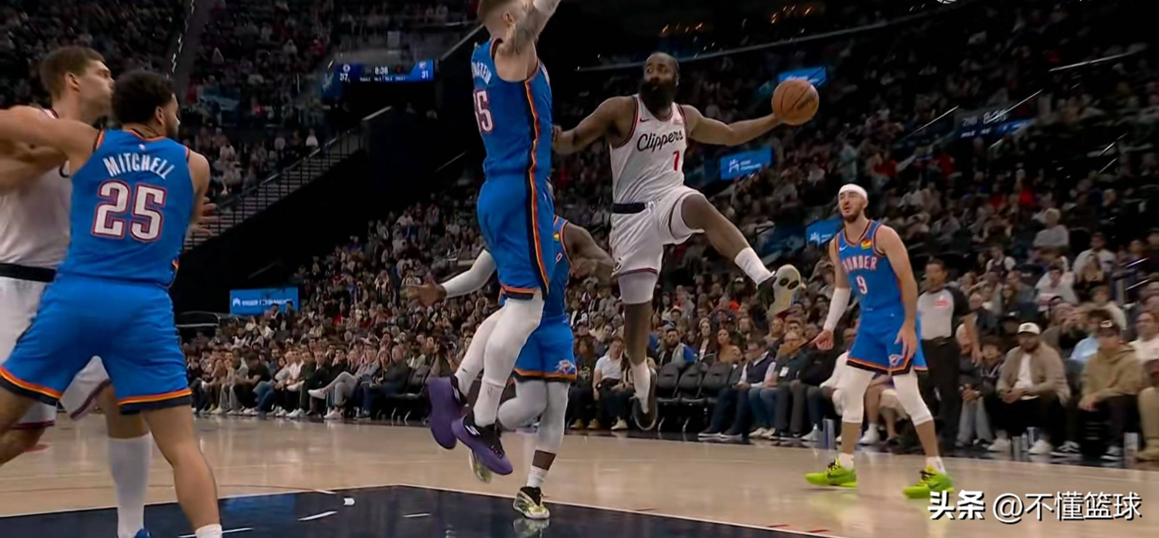 PG电子官方-雷霆逆转爵士，哈登统治全场