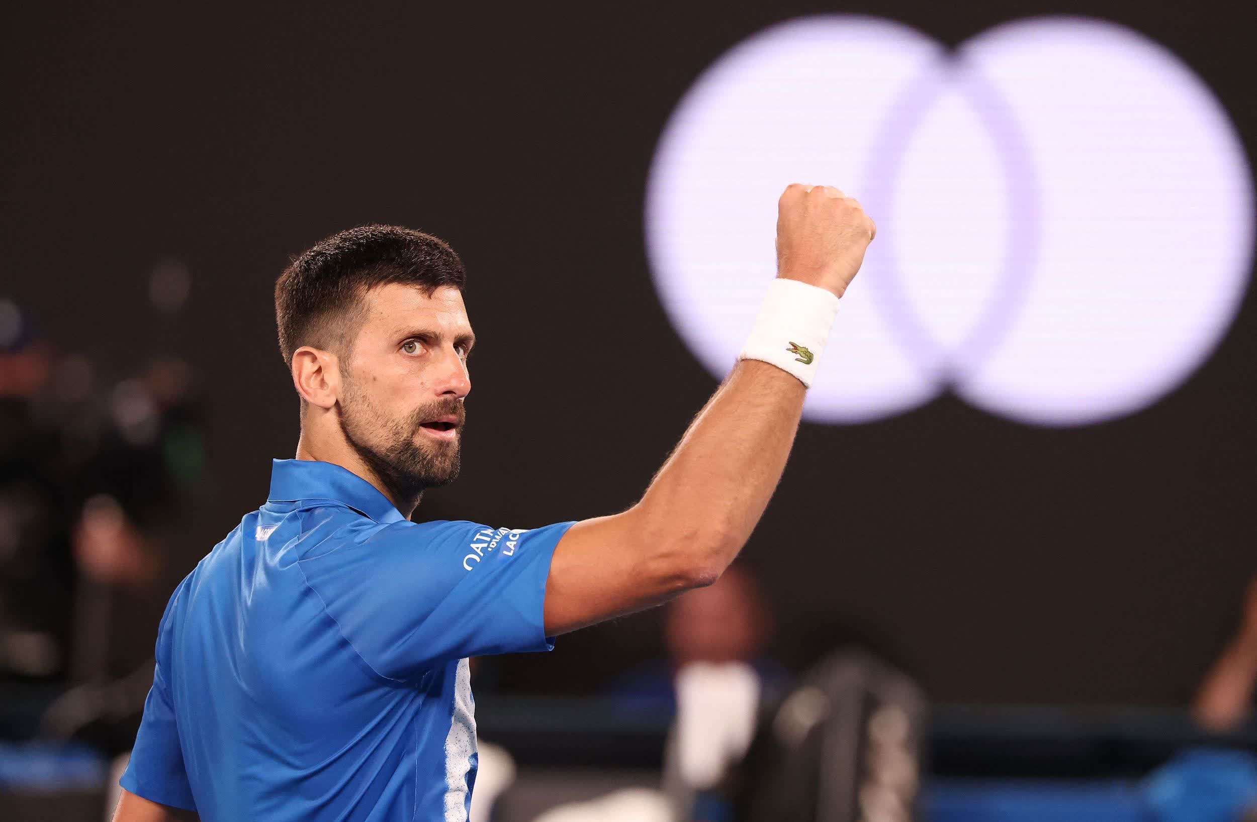 法网完胜澳网，德约科维奇扛起全队